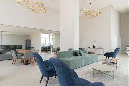 Studio para alugar com 25m², 1 quarto e sem vaga Studio para alugar com 25m², 1 quarto e sem vagaÁrea comum - Salão de festas