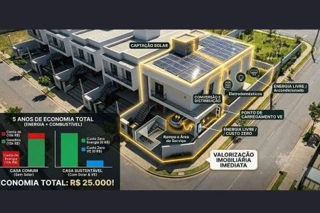 Casa à venda com 170m², 3 quartos e 4 vagas Casa à venda com 170m², 3 quartos e 4 vagasInformativo