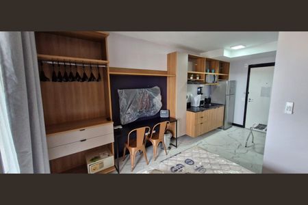 Studio para alugar com 27m², 1 quarto e sem vaga Studio para alugar com 27m², 1 quarto e sem vagaSala/Quarto
