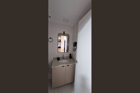 Studio para alugar com 27m², 1 quarto e sem vaga Studio para alugar com 27m², 1 quarto e sem vagaBanheiro