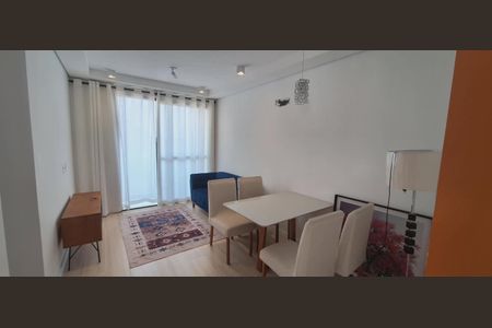 Sala de apartamento para alugar com 2 quartos, 59m² em Vila Guiomar, Santo André
