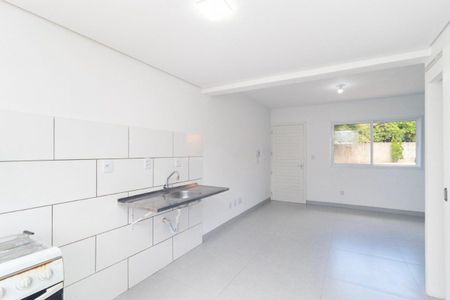 Cozinha de casa de condomínio para alugar com 1 quarto, 55m² em Santa Tereza, Porto Alegre