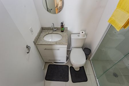 Banheiro de apartamento à venda com 1 quarto, 28m² em Ipiranga, São Paulo