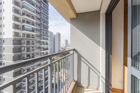 Apartamento à venda com 28m², 1 quarto e sem vagaVaranda