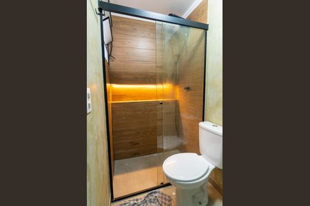 Banheiro de apartamento para alugar com 1 quarto, 27m² em Parque Jabaquara, São Paulo