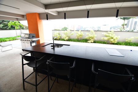 Studio para alugar com 40m², 1 quarto e 1 vagaÁrea comum - Churrasqueira