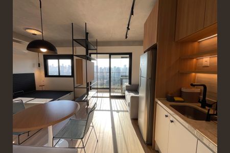 Studio para alugar com 31m², 1 quarto e sem vagaStudio/Cozinha