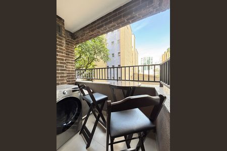 Studio à venda com 27m², 1 quarto e sem vaga Studio à venda com 27m², 1 quarto e sem vagaVaranda