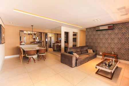 Sala de apartamento à venda com 3 quartos, 134m² em Belenzinho, São Paulo