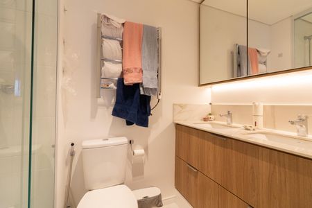 Apartamento para alugar com 85m², 3 quartos e 2 vagasBanheiro da Suíte