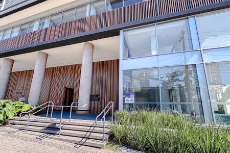 Apartamento para alugar com 50m², 1 quarto e 1 vagaFachada - Plaquinha