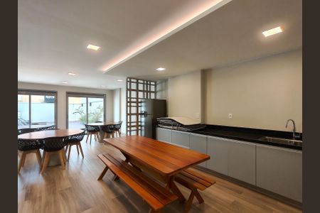 Studio à venda com 50m², 1 quarto e 1 vaga Studio à venda com 50m², 1 quarto e 1 vagaÁrea comum - Salão de festas