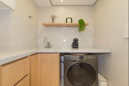 Apartamento à venda com 34m², 2 quartos e sem vagaCozinha - Lavanderia Integrada