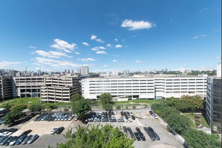 Sala - Vista de apartamento para alugar com 2 quartos, 34m² em Jardim Promissao, São Paulo