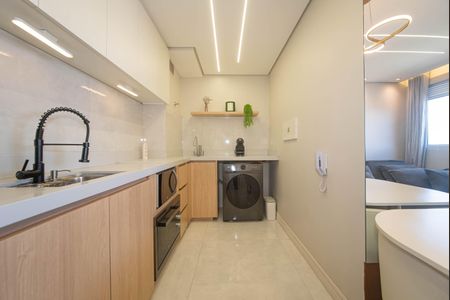 Apartamento à venda com 34m², 2 quartos e sem vagaCozinha - Lavanderia Integrada