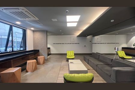 Studio para alugar com 32m², 1 quarto e 1 vagaLavanderia