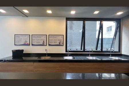 Studio para alugar com 32m², 1 quarto e 1 vagaLavanderia