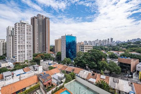 Sala - Vista de apartamento para alugar com 4 quartos, 165m² em Pinheiros, São Paulo