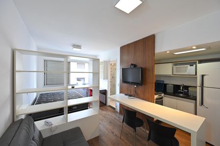 Sala de kitnet/studio para alugar com 1 quarto, 24m² em Vila Clementino, São Paulo