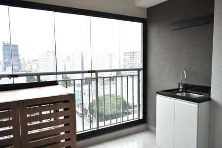 Apartamento para alugar com 35m², 1 quarto e sem vagaSacada