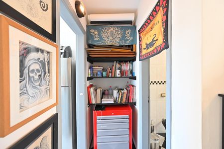 Apartamento à venda com 38m², 1 quarto e sem vagaCorredor