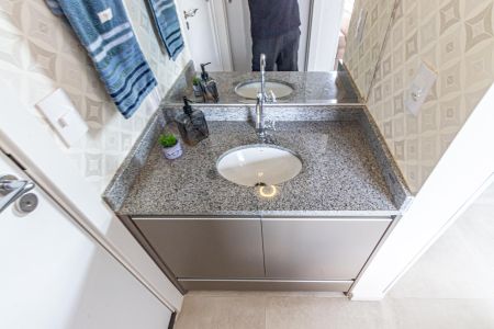 Banheiro de apartamento para alugar com 1 quarto, 30m² em Mooca, São Paulo