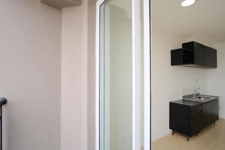 Studio para alugar com 26m², 1 quarto e sem vagaVaranda