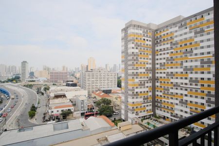 Varanda de kitnet/studio para alugar com 1 quarto, 26m² em Tatuapé, São Paulo