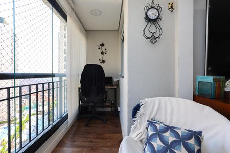 Varanda da Sala de apartamento para alugar com 3 quartos, 70m² em Jardim Parque Morumbi, São Paulo
