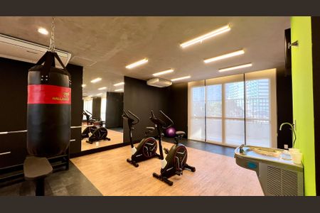 Studio para alugar com 26m², 1 quarto e sem vagaAcademia