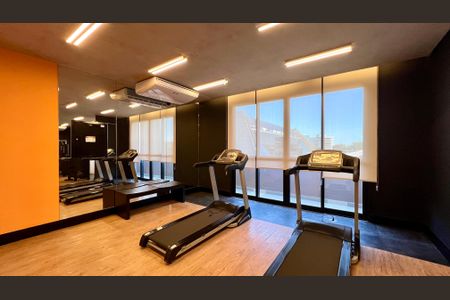 Studio para alugar com 26m², 1 quarto e sem vagaAcademia