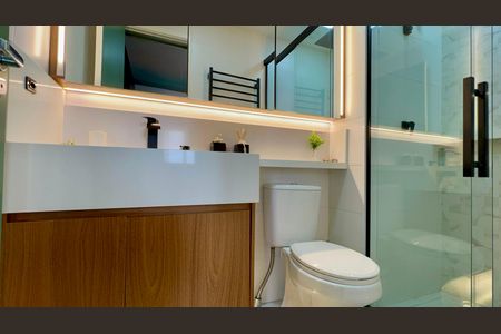 Studio para alugar com 26m², 1 quarto e sem vagaBanheiro