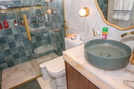 Apartamento à venda com 110m², 3 quartos e 2 vagasBanheiro da Suíte