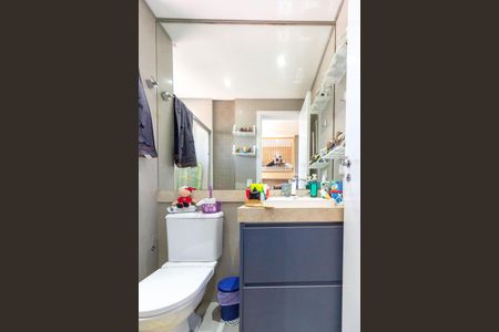 Apartamento à venda com 163m², 3 quartos e 3 vagasBanheiro da Suíte 1