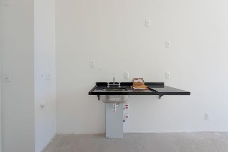 Studio à venda com 33m², 1 quarto e sem vagaCozinha