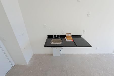 Studio à venda com 33m², 1 quarto e sem vagaCozinha