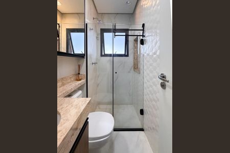 Apartamento à venda com 58m², 2 quartos e 2 vagasBanheiro Social