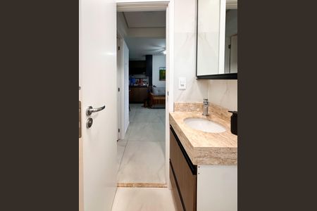 Apartamento à venda com 58m², 2 quartos e 2 vagasBanheiro Social