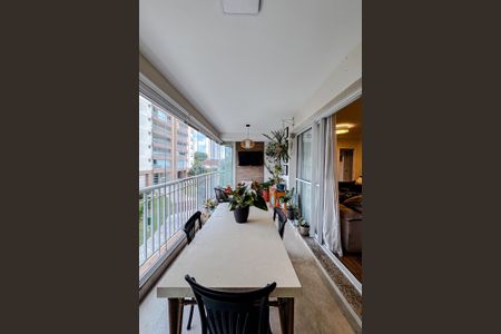 Varanda da Sala de apartamento para alugar com 3 quartos, 122m² em Mooca, São Paulo