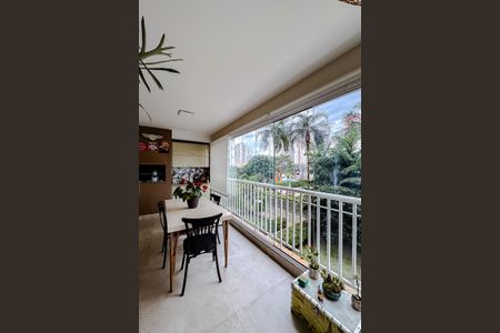 Varanda da Sala de apartamento para alugar com 3 quartos, 122m² em Mooca, São Paulo