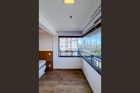 Studio para alugar com 30m², 1 quarto e sem vagaVaranda