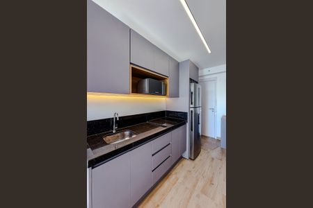 Studio para alugar com 30m², 1 quarto e sem vagaCozinha