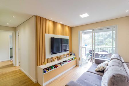 Sala de apartamento para alugar com 3 quartos, 81m² em Vila Isa, São Paulo