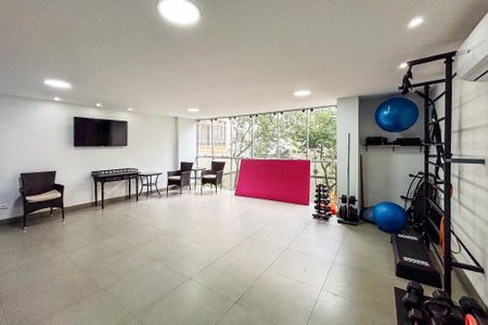 Apartamento à venda com 37m², 1 quarto e 1 vagaacademia e salao