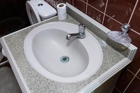 Banheiro suite de casa para alugar com 1 quarto, 210m² em Vila Mirante, São Paulo