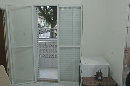 Sala de apartamento para alugar com 1 quarto, 36m² em Embaré, Santos
