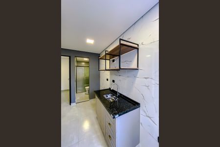 Apartamento para alugar com 30m², 2 quartos e sem vaga Apartamento para alugar com 30m², 2 quartos e sem vagaCozinha e Área de Serviço