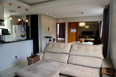 Sala de apartamento à venda com 2 quartos, 75m² em Vila Paris, Belo Horizonte