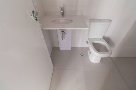 Banheiro da Suíte de apartamento para alugar com 1 quarto, 68m² em Vila Dom Pedro I, São Paulo