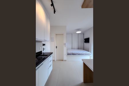 Studio para alugar com 24m², 1 quarto e sem vaga Studio para alugar com 24m², 1 quarto e sem vagaCozinha